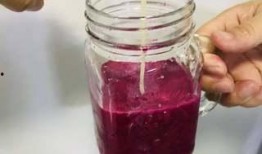 火龙果汁爆料怎么做的视频,跟随视频轻松学会火龙果汁制作过程